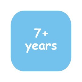7+ years