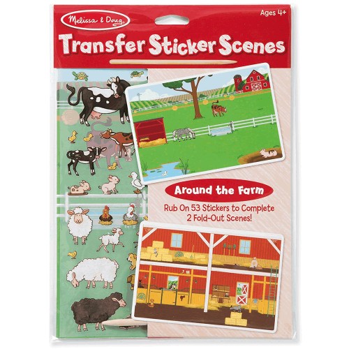 Transfer Stickers Scenes - Around the Farm
