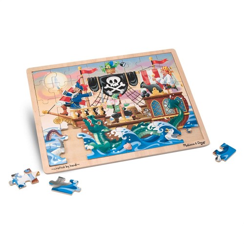 Pirate Adventure Wooden Puzzle - 48pcs
