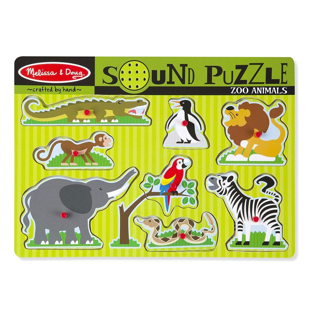 Zoo Animals Sound Puzzle - LeKidz