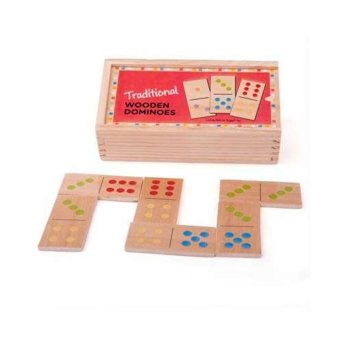 Traditional Wooden Dominoes
