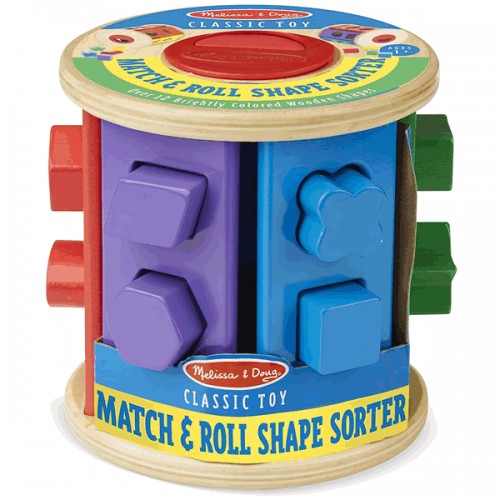 Match & Roll Shape Sorter