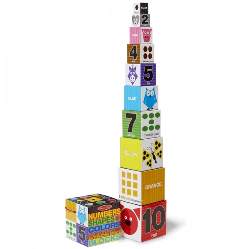Nesting Blocks - Numbers, Shapes, Colors