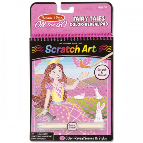 Scratch Art - Color Reveal Pad - Fairy Tales