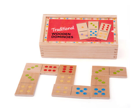 Traditional Wooden Dominoes