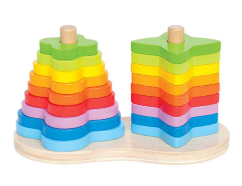 Double Rainbow Stacker