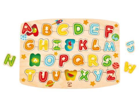 Alphabet Peg Puzzle