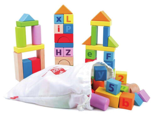 Count and Spell Blocks, 80 pcs