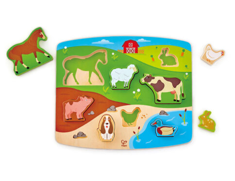 Farm Animal Puzzle & Play