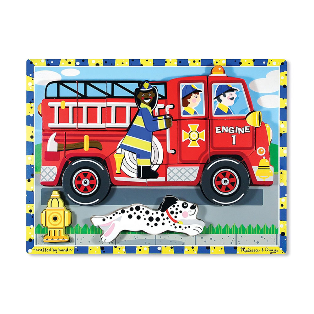 Fire Truck Chunky Puzzle